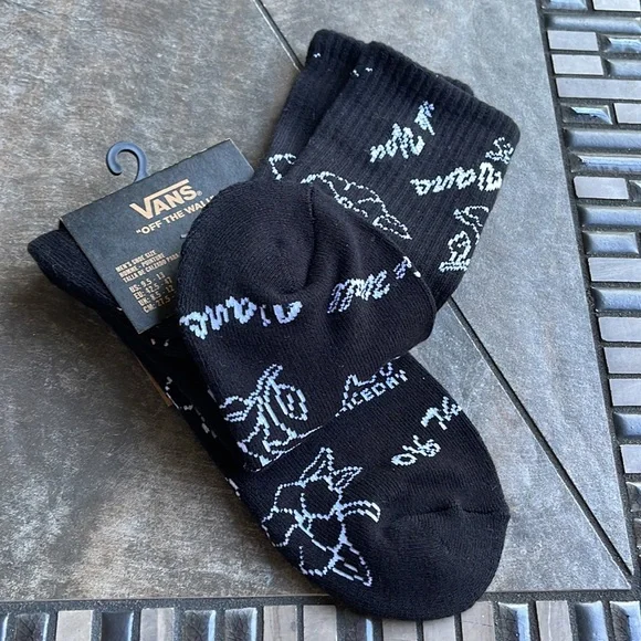 VANS “Off The Wall” Men’s socks "Thank you. Have a nice day" - Picture 6 of 11